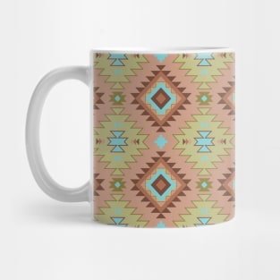 Turquoise Southwestern Neck Gator Green Southwestern Mug